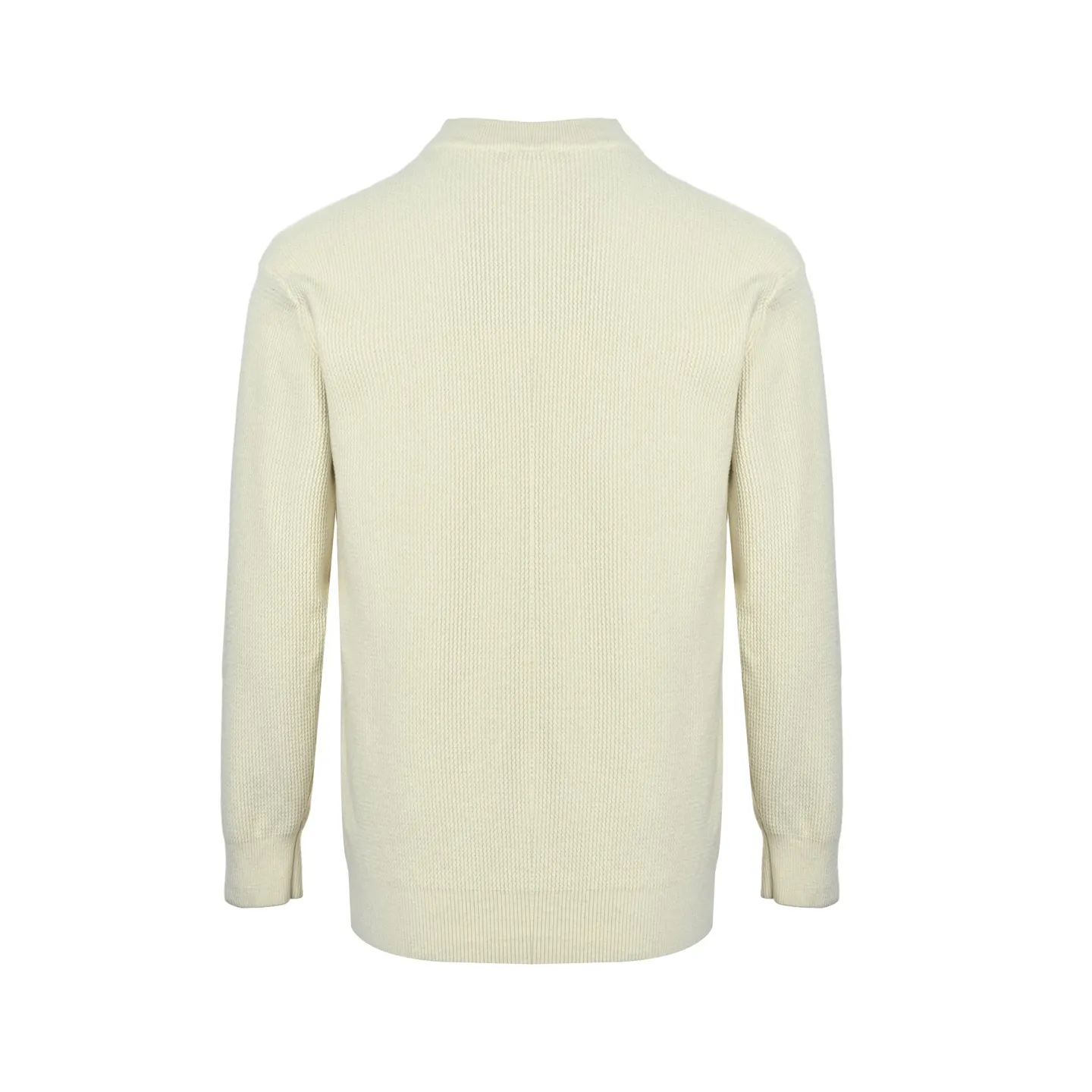 Louis Vuitton/Louis Vuitton signature flocked letter crew neck sweater